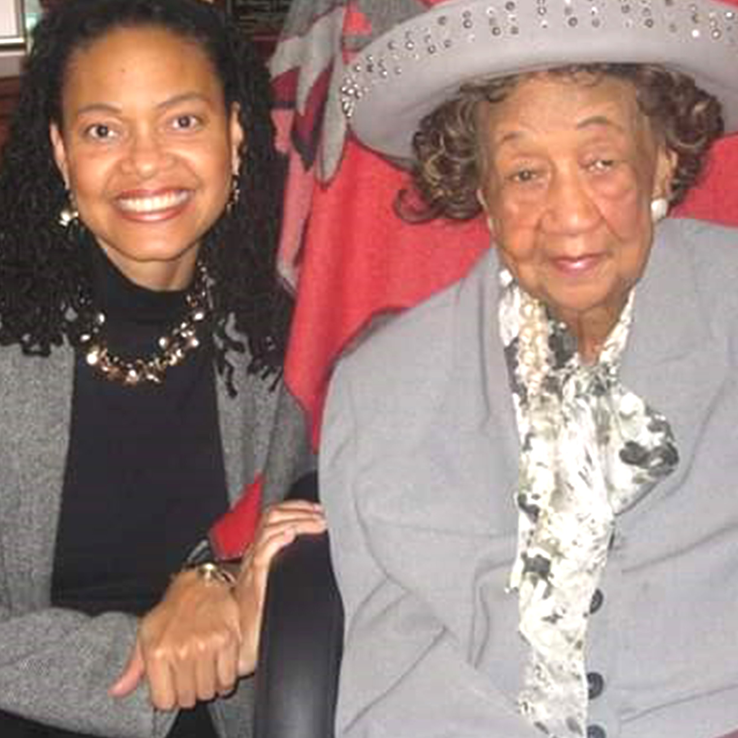 Blanche A. Williams With Dr. Dorothy Height