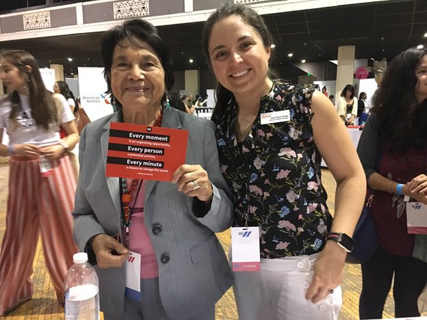 Dolores Huerta & Joan Ryan, YWCA AK